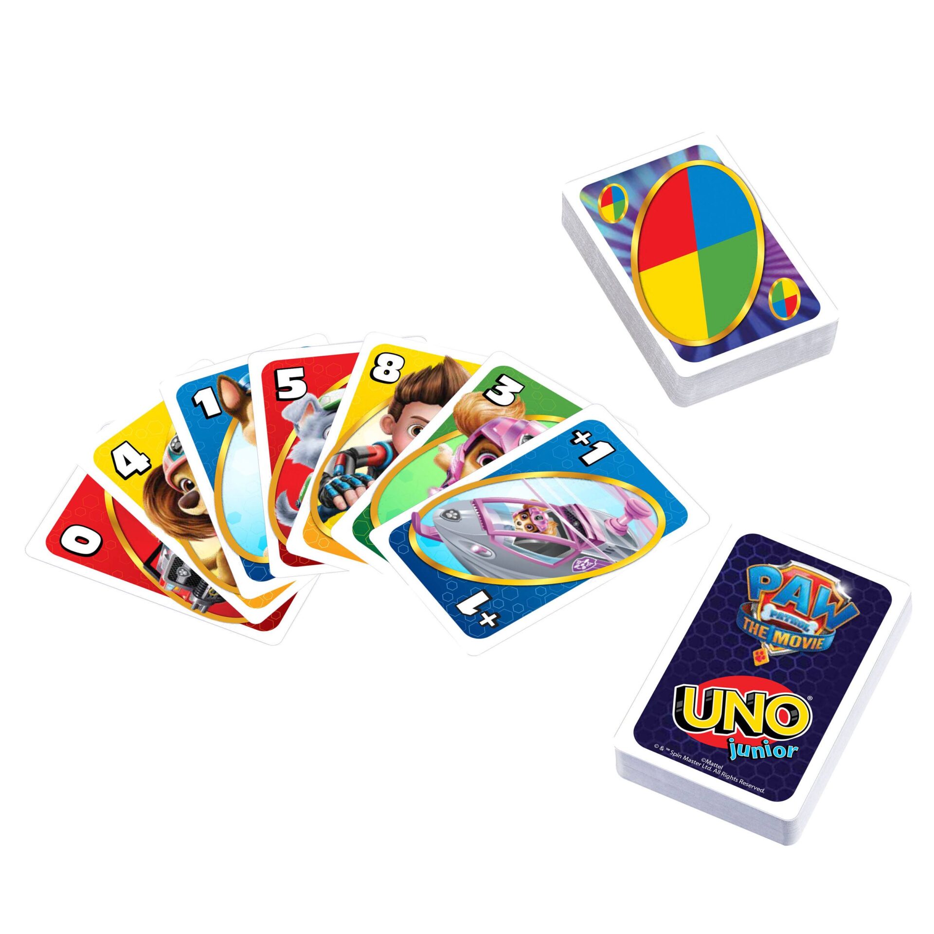 Paw Patrol UNO Junior Carte da gioco - immagine 2