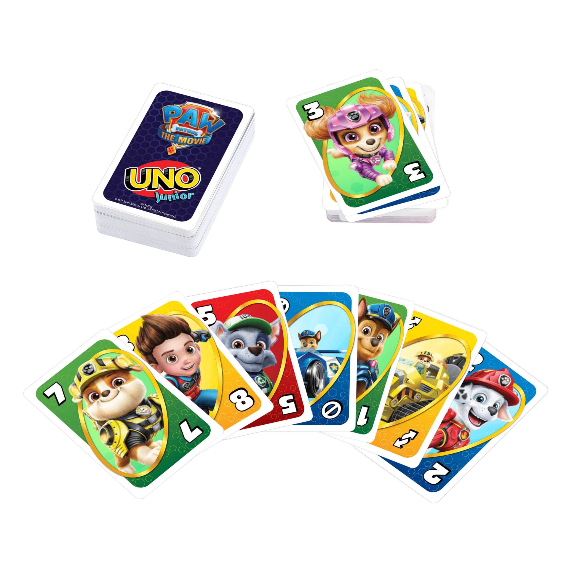 Paw Patrol UNO Junior Carte da gioco - immagine 5