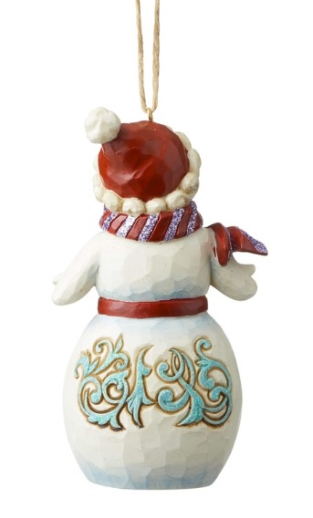 Ornamento Pupazzo di Neve Wonderland Natale - immagine 2