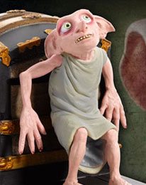 Fermalibri Dobby 19 cm Reggilibri Harry Potter - immagine 2