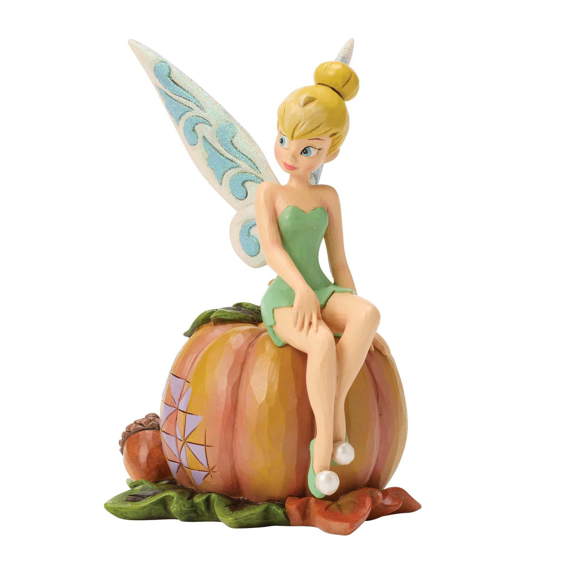 Walt Dinsey Jim Shore Statuetta di Trilli sulla zucca di Disney Traditions - immagine 3