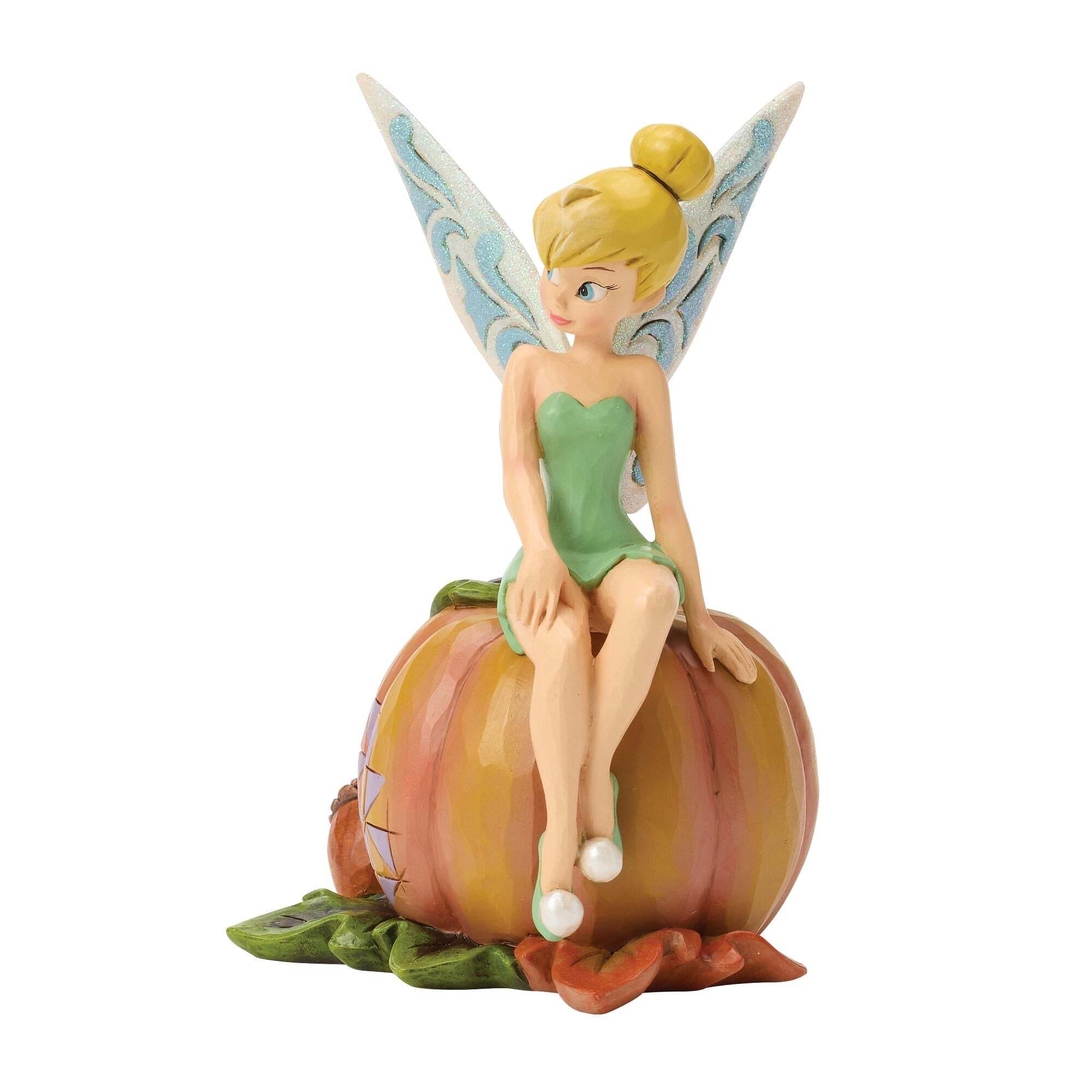 Walt Dinsey Jim Shore Statuetta di Trilli sulla zucca di Disney Traditions - immagine 4