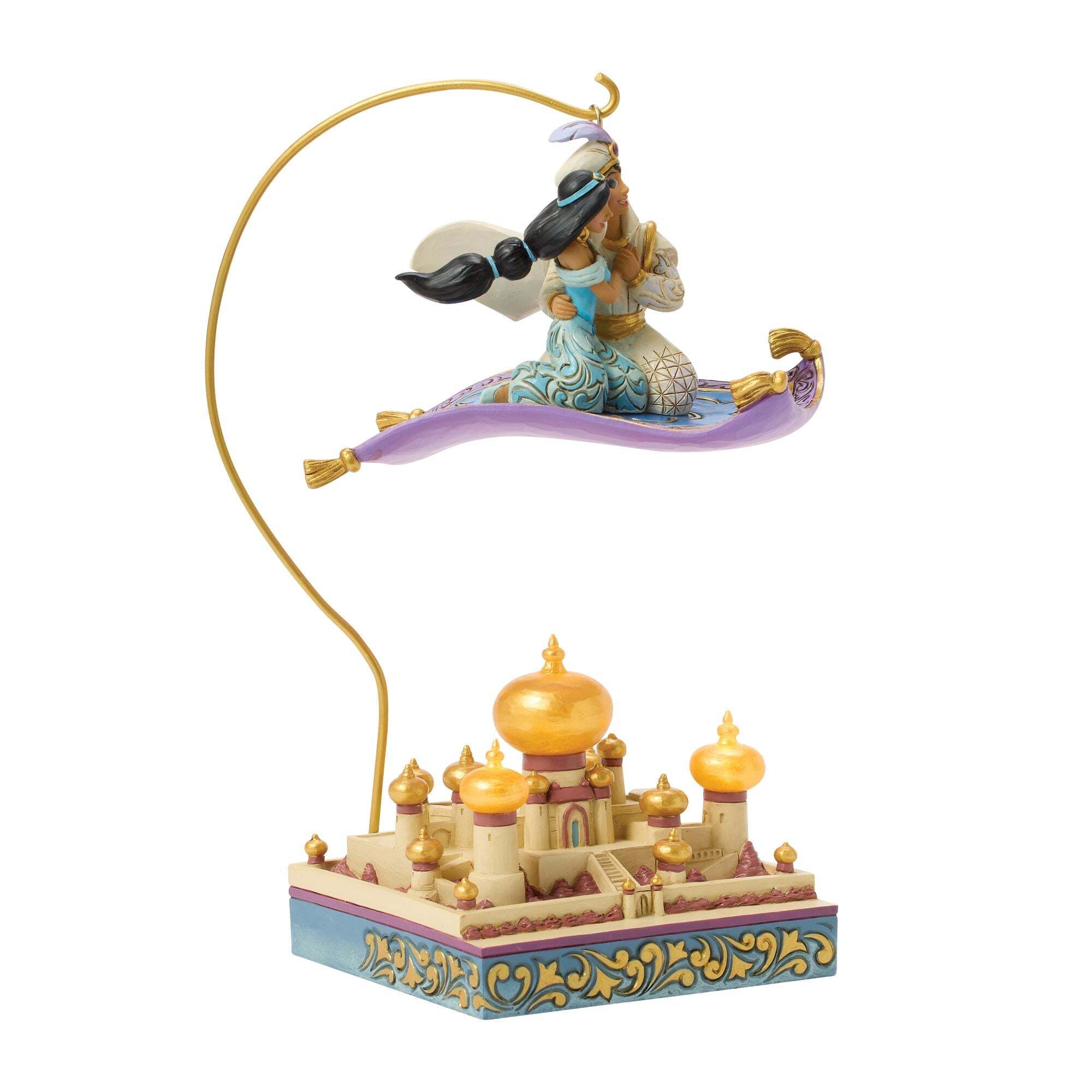 statuetta di aladdin e jasmine di disney traditions