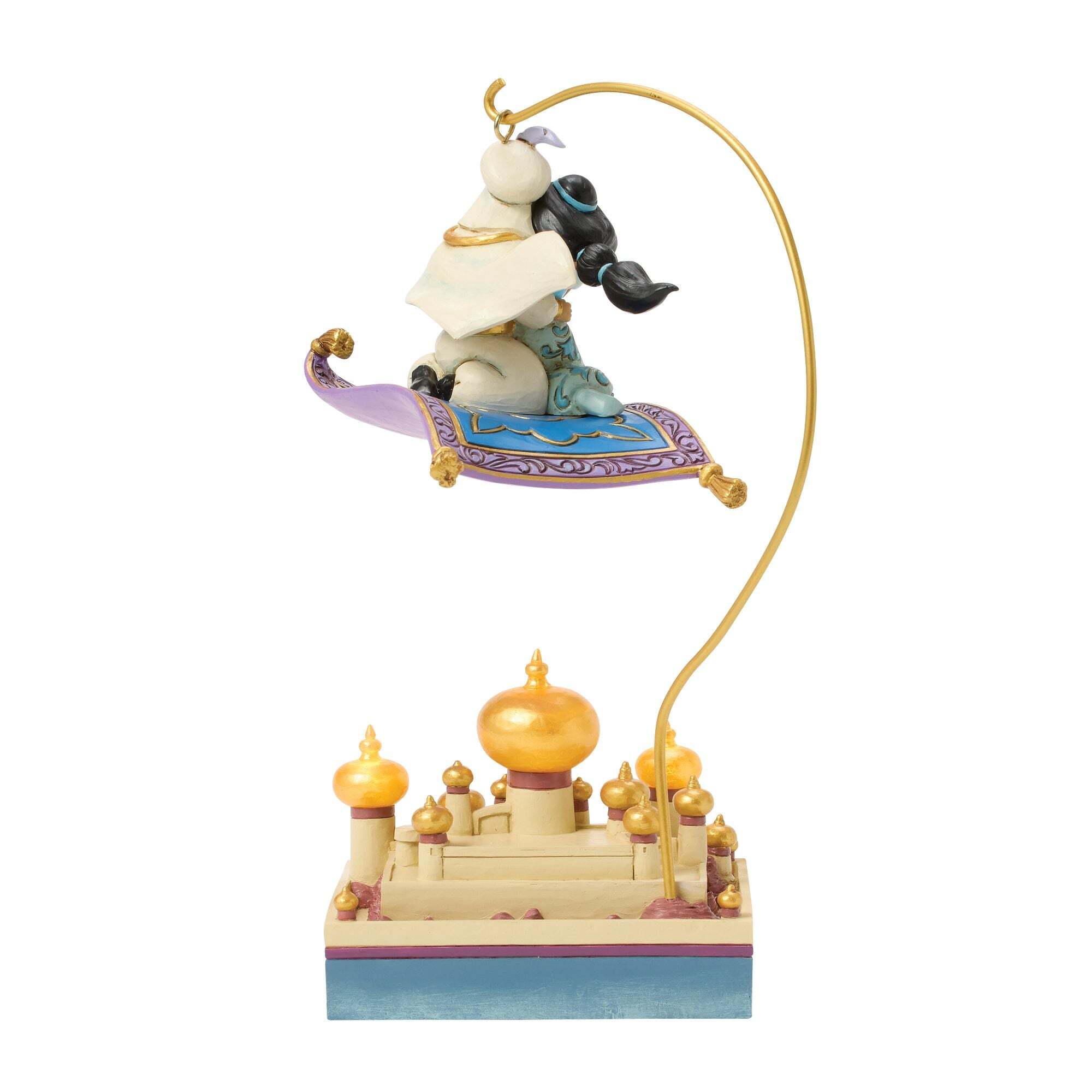 statuetta di aladdin e jasmine di disney traditions