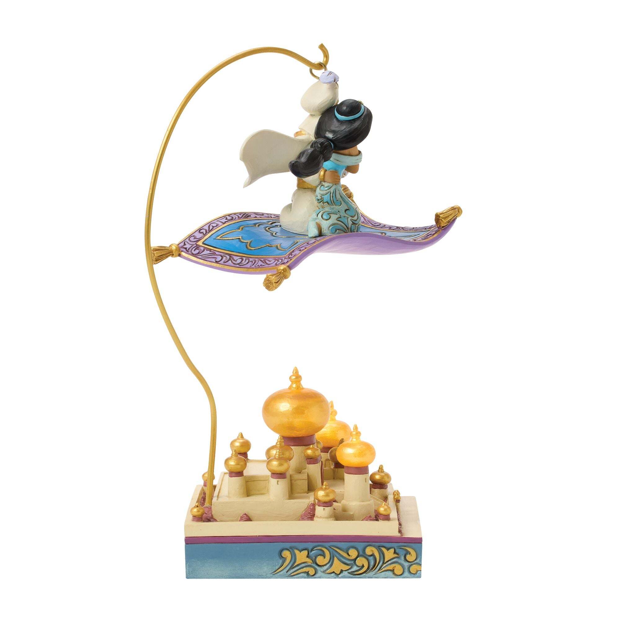 statuetta di aladdin e jasmine di disney traditions