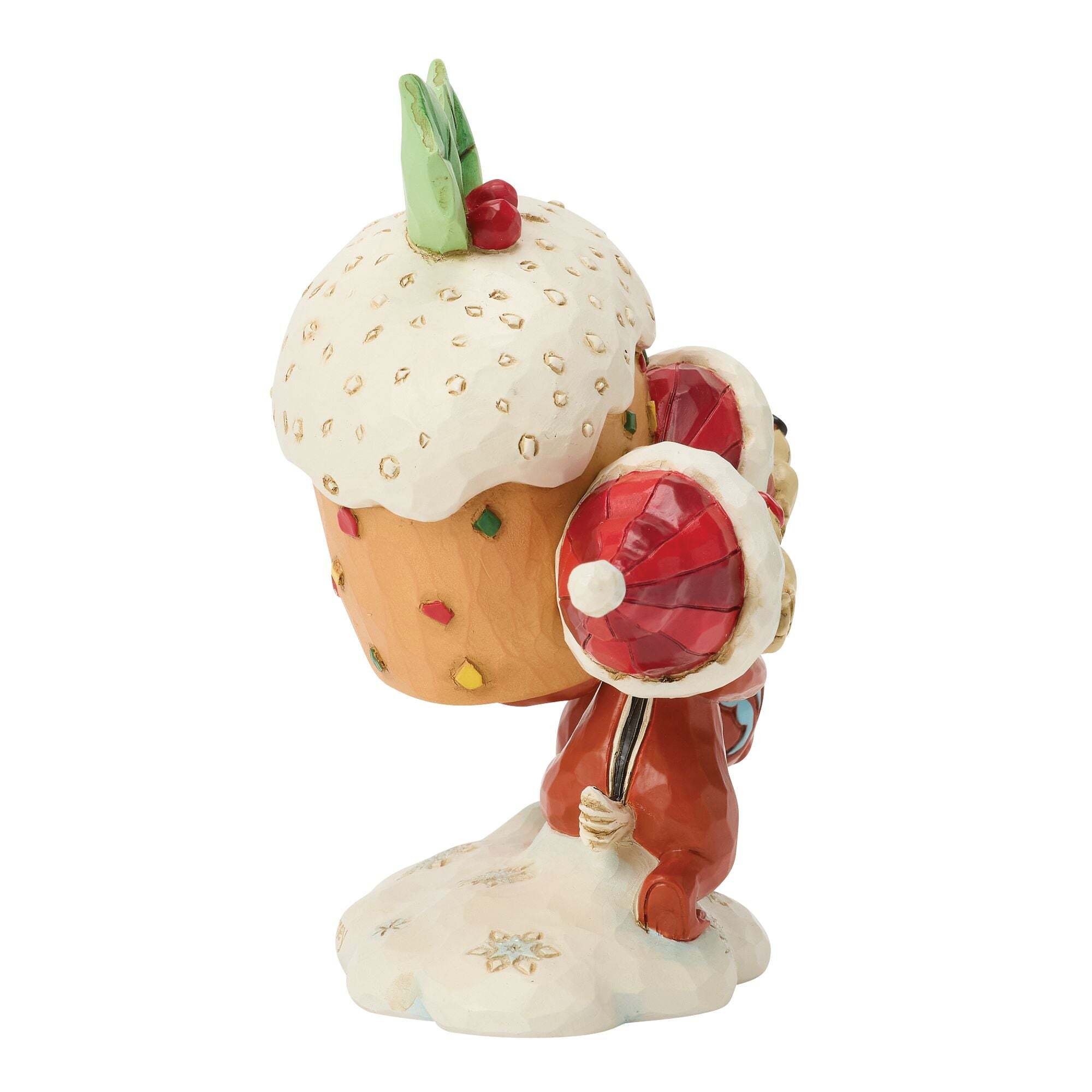 statuetta di cip e ciop che rubano la torta di frutta disney traditions