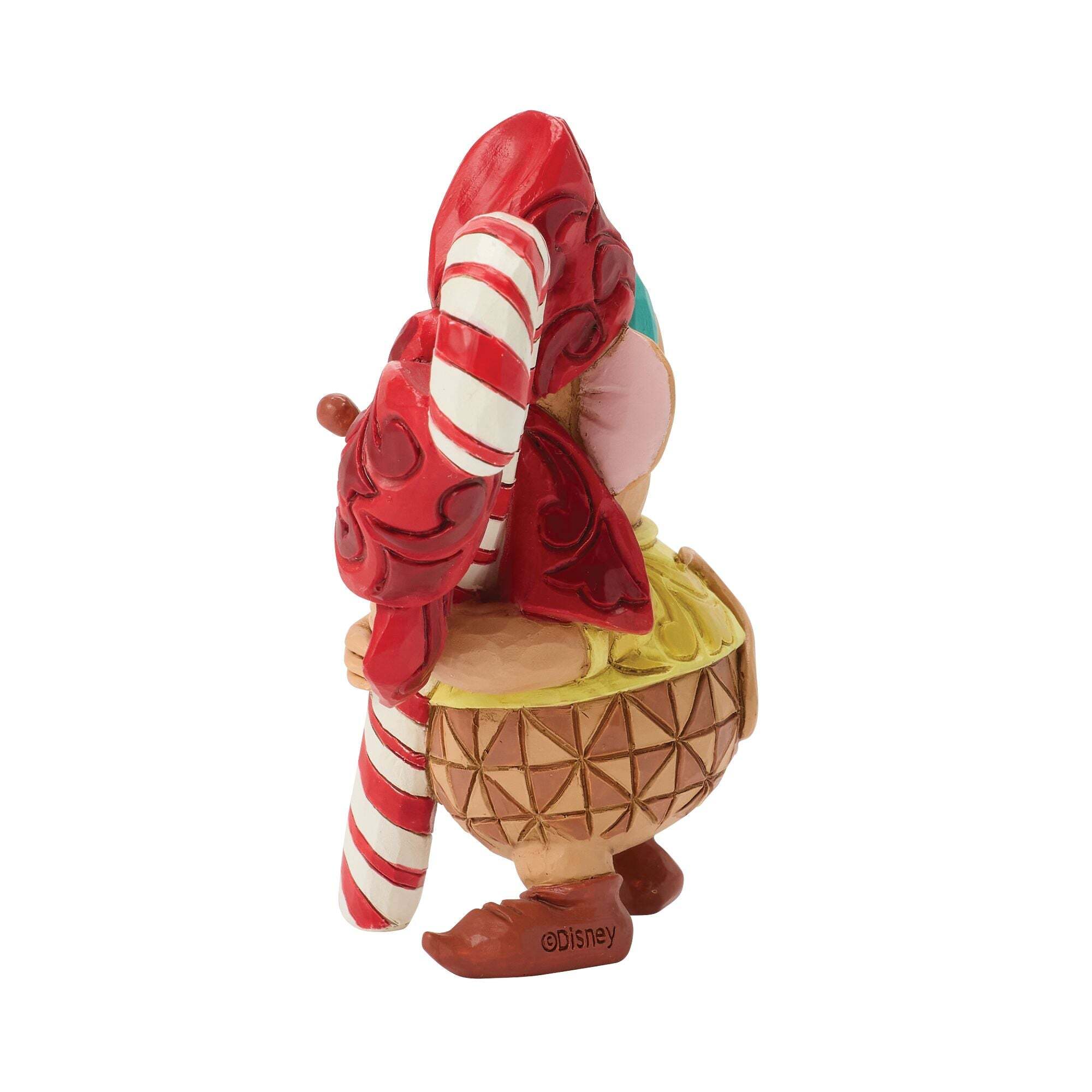statuetta di gus con forma di bastoncino di zucchero