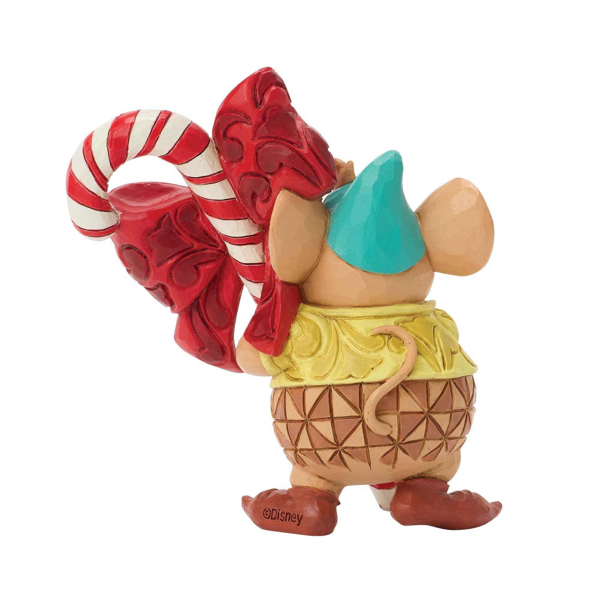 statuetta di gus con forma di bastoncino di zucchero