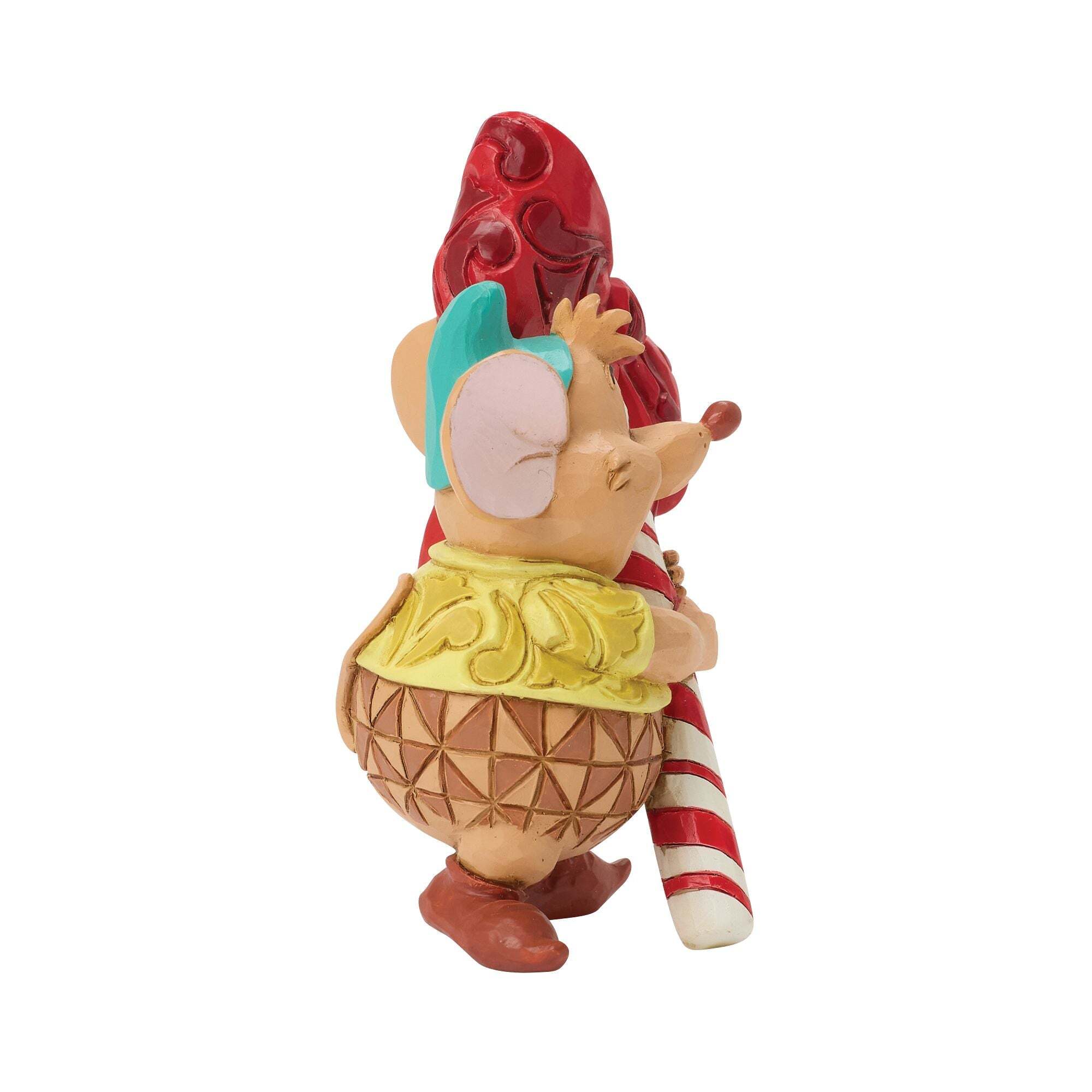 statuetta di gus con forma di bastoncino di zucchero