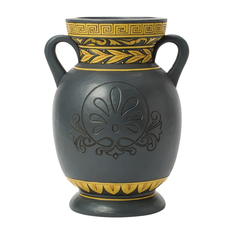 statuetta di hercules nella scena del vaso, prodotta da disney traditions.