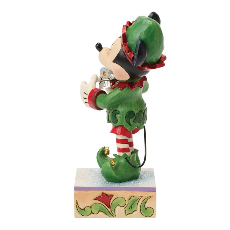 edizione speciale di elf on track topolino elfo con treno di disney traditions