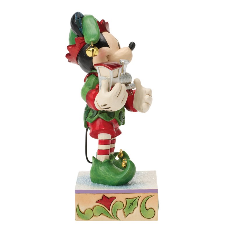 edizione speciale di elf on track topolino elfo con treno di disney traditions
