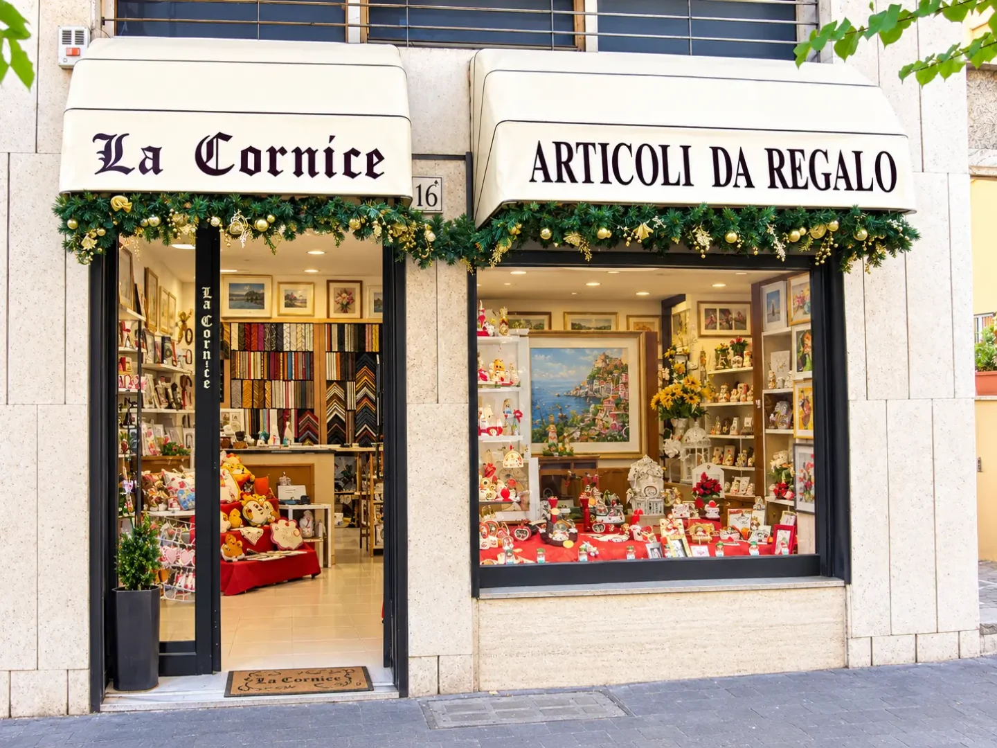la cornice negozio